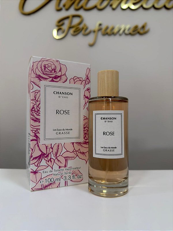 Chanson D'Eau Perfume Eau de Toilette Rose - 100ml - Feminino