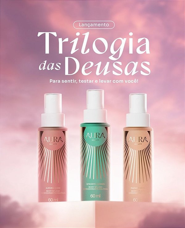 Kit Aura Beauty By Jade Picon - Triologia das Deusas