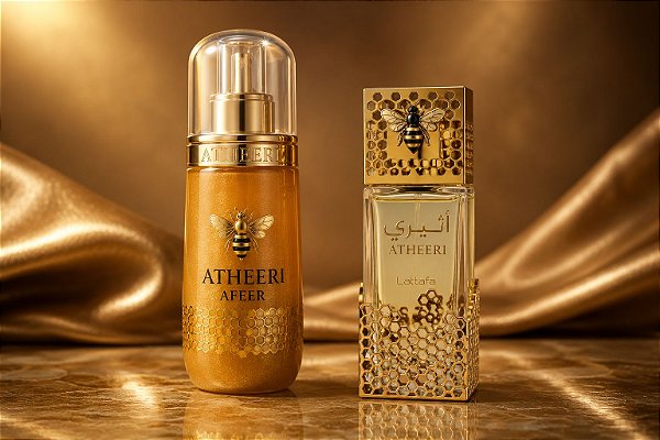 Perfume 100ml + Body Splash Atheeri Afeer 200ml