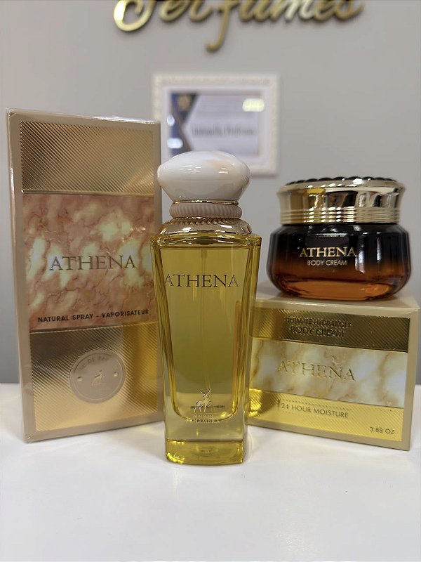 Kit Premium Athena Maison Alhambra Perfume Edp 100ml + Creme Corporal 110grm