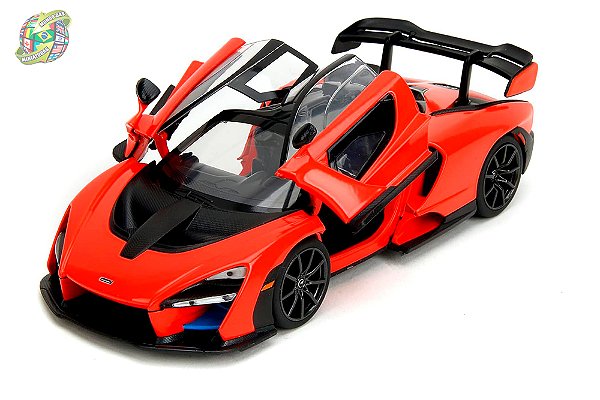 Miniatura McLaren Senna - Velozes e Furiosos - Jada Toys - Escala 1/24