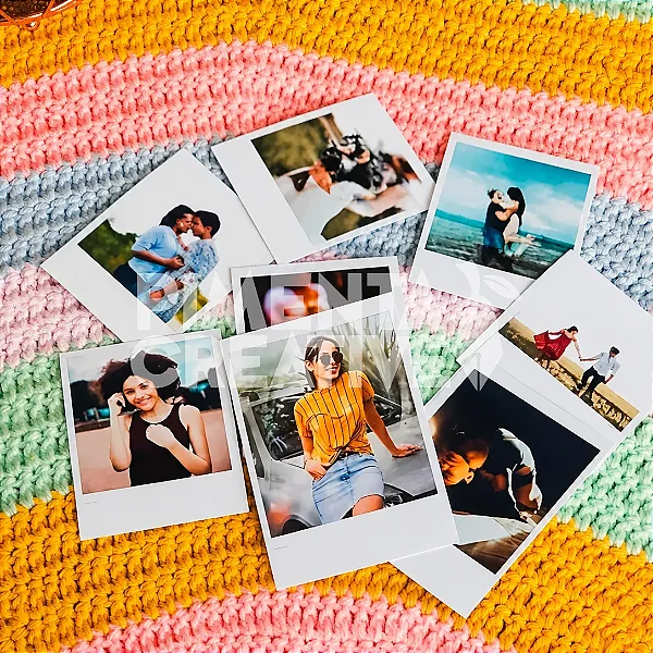 Fotos Estilo Polaroide 7x10cm | Kits Personalizados em Alta Qualidade