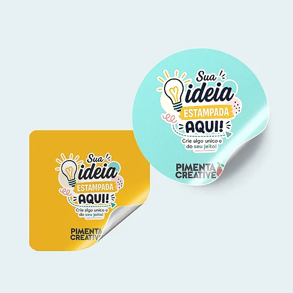 Impressão de Adesivos Personalizados em Pequena Quantidade