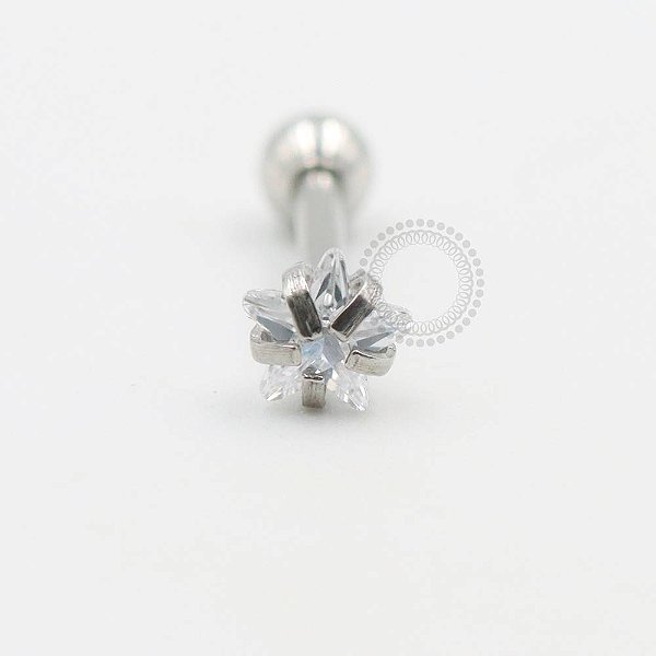 PB80 Microbell Estrela Cristal Aço 316L