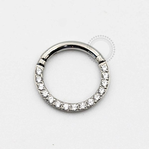 PB87 Segmento Frontal Cravejado Aço 316L
