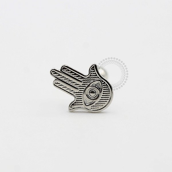 MBA67 Microbell Mão Hamsa Banho Rodio