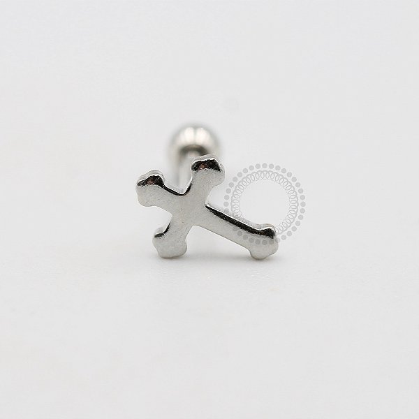 MBA99 Microbell Cruz Modelo 2 Banho Ródio