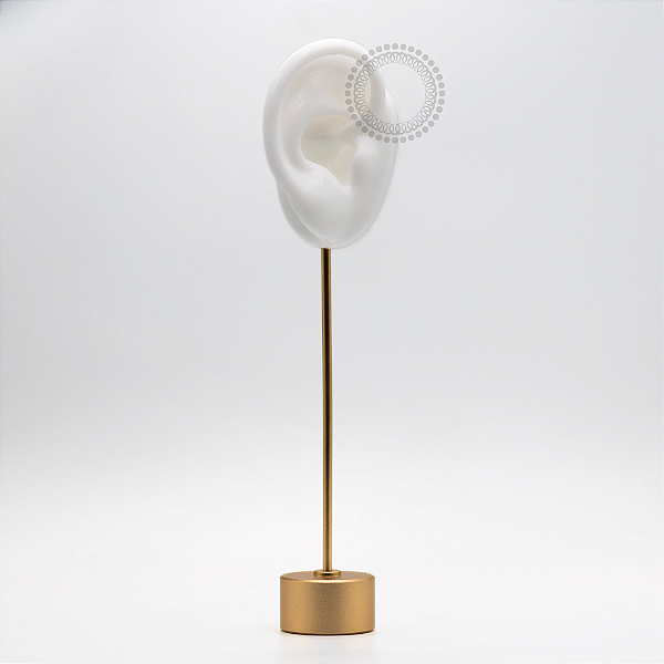 EP39 Orelha Branca Silicone Pedestal Metalizadao
