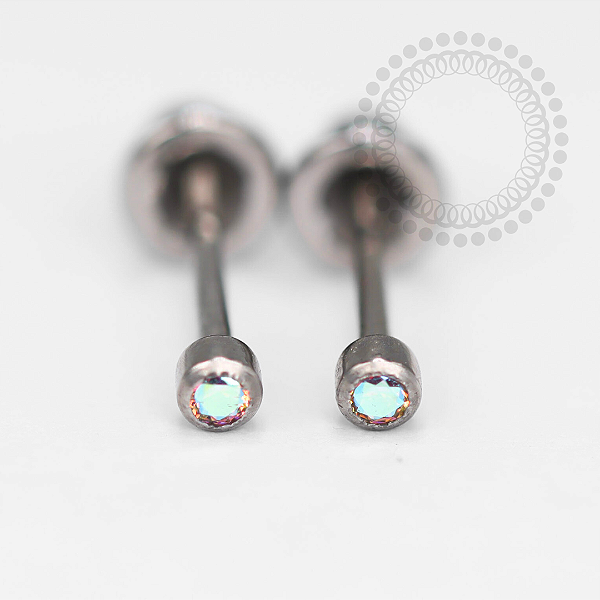 TN1376 Brinco CZ Boreal Tarraxa Confort Titânio ASTM F136