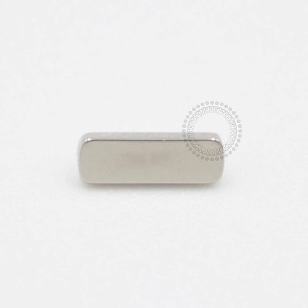 TN37 Topo Retângulo Liso 1.6mm Titânio