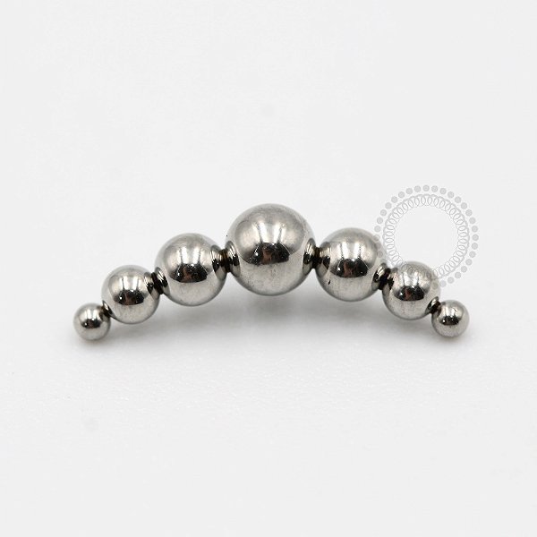 TN378 Topo Cluster 7 Esferas Titânio ASTM F136