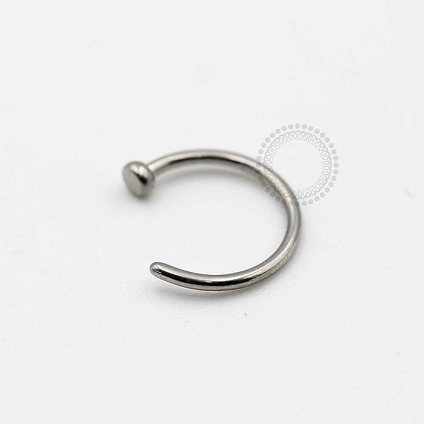 TN58 Open Ring Titânio ASTM F136