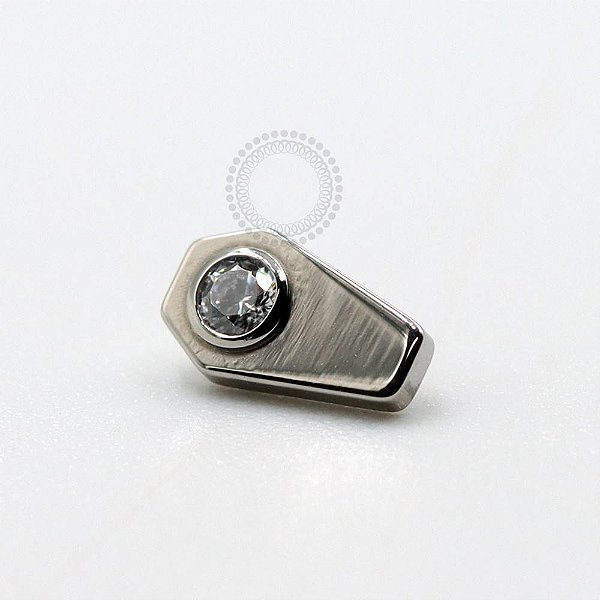 TN818 Topo Caixão 1 CZ Titânio ASTM F136