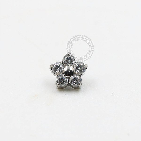 TN959 Topo Flor Zirconias 4.5mm Titânio ASTM F136