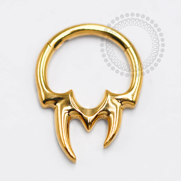 TN1351 Segmento Drácula Titânio PVD Gold