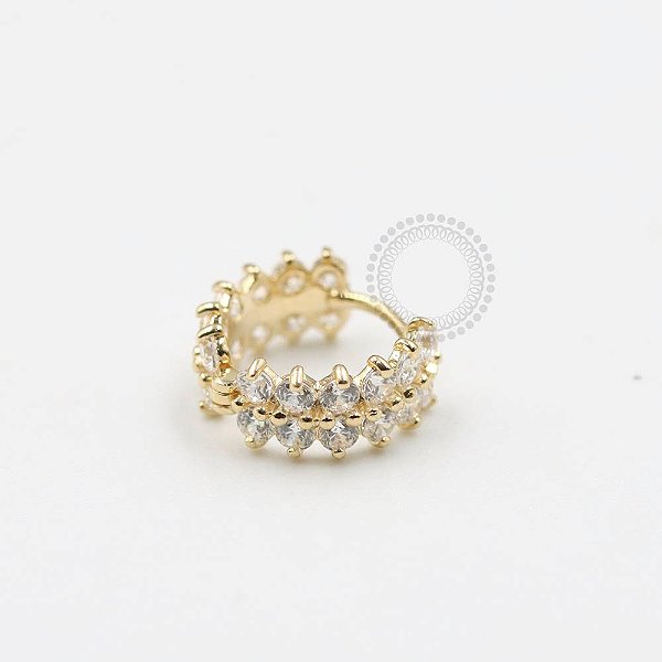 OR41 Argola Luxo Ouro 18K