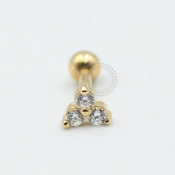 OR10 Microbell Trinity Zirconias Ouro 18k
