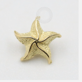 OR69 Topo Estrela Do Mar Ouro 18K