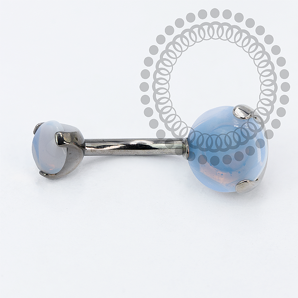 TN2216 Navel Moonstone Titânio ASTM F136