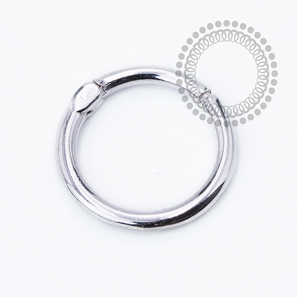 OR119 Segmento 8mm Ouro Branco