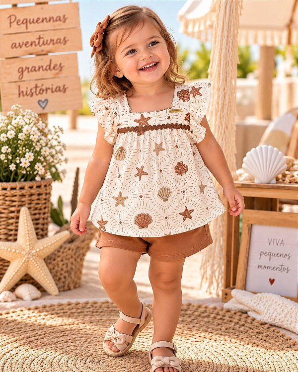 Conjunto Estrela Infantil para Meninas