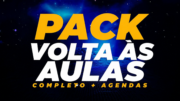 Pack Volta Às Aulas Completo + Agendas