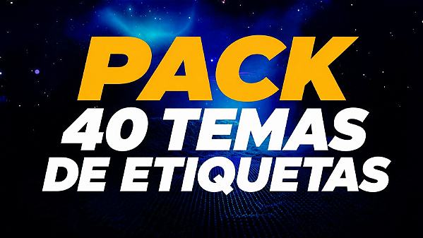 Pack 40 Temas De Etiquetas