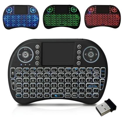 Mini teclado iluminado Touchpad Sem fio B-Max