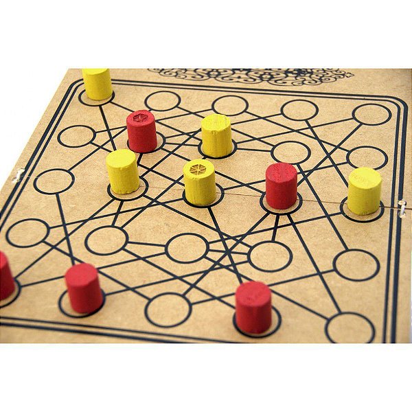 Jarmo - Jogo De Tabuleiro Em Madeira Mitra