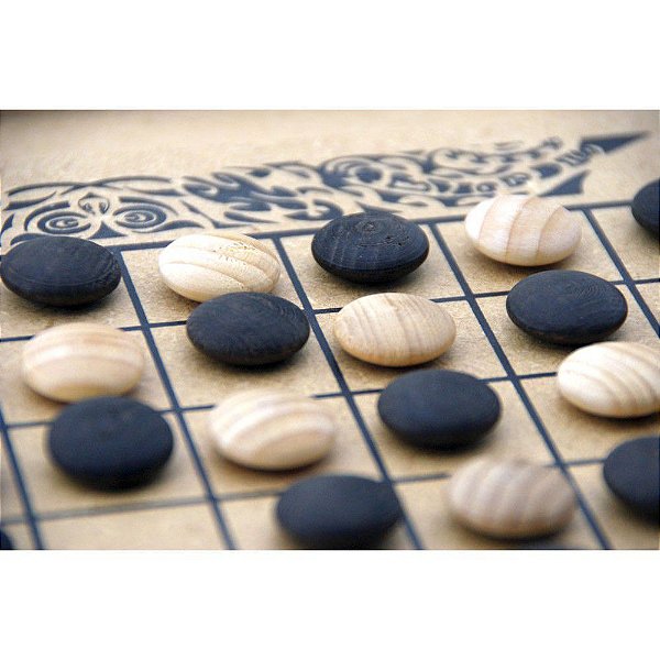 Konane - Jogo De Tabuleiro Em Madeira Mitra