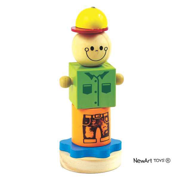 Brinquedo Educativo Blocos De Montar Joe Newart Toys idade 3 +