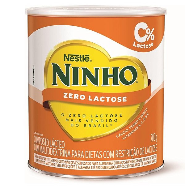 Ninho Nestle Zero Lactose 700G