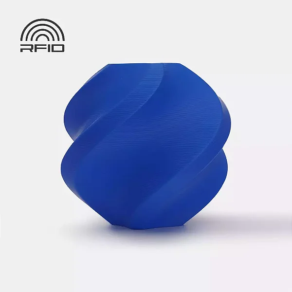 Filamento PLA Azul com Carretel Reutilizável Bambulab 1Kg 1.75mm - (cod. 10601)