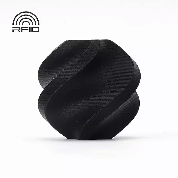 Filamento PLA-CF (Fibra de Carbono) com Carretel Reutilizável Bambulab 1Kg 1.75mm - (cod. 14100)