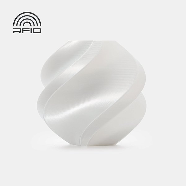 Refil Filamento PLA Branco Jade Bambulab 1Kg 1.75mm - (cod. 10100)
