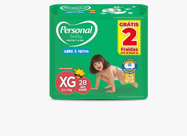 FRALDA PERSONAL MEGA XG