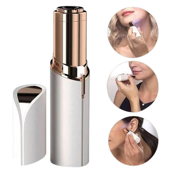 Depilador Facial Batom Recarregável Sem Fio Indolor