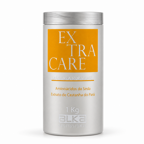 Máscara Pós Química E Cachos Extra Care 1KG