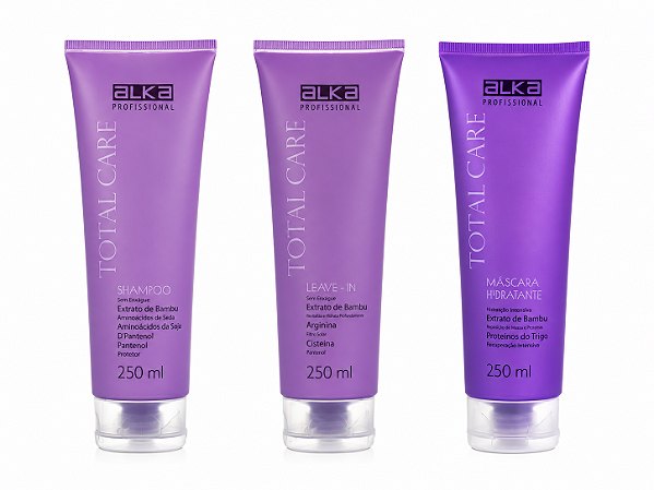 Kit Cabelos Normal E Seco Total Care 250ML