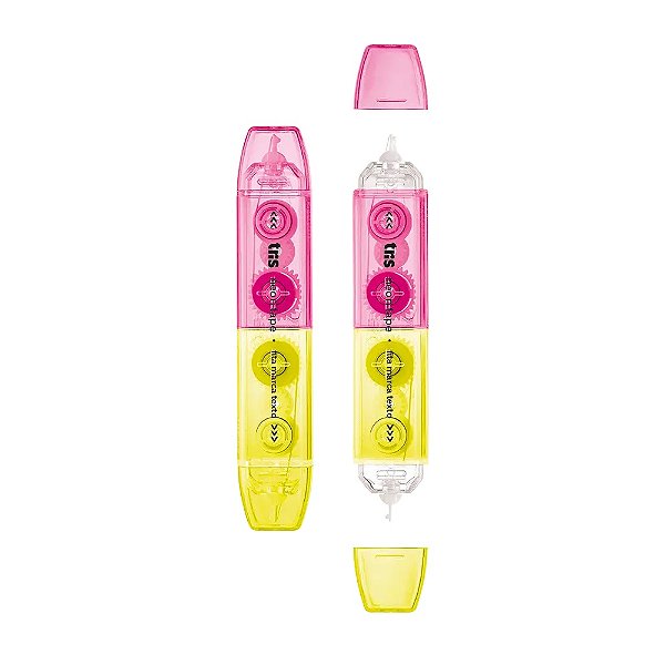 Fita Marca Texto Duplo Tris Pop