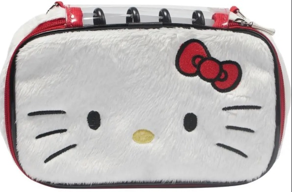 Estojo Disclik Big Pelúcia Hello Kitty