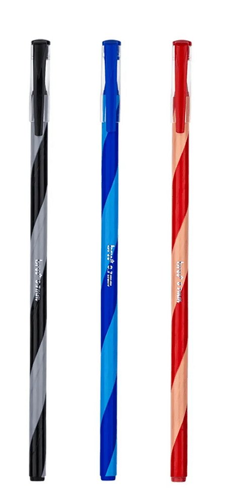 Caneta Vortex BRW Escrita Suave