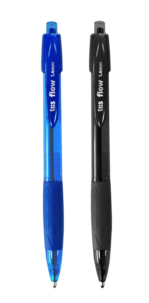 Caneta Esferográfica Flow 1.4mm Retrátil - tris