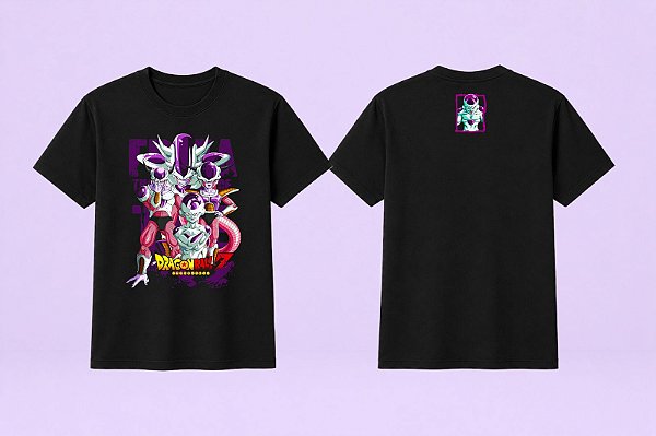 Camiseta Freeza Formas Dragon Ball Z