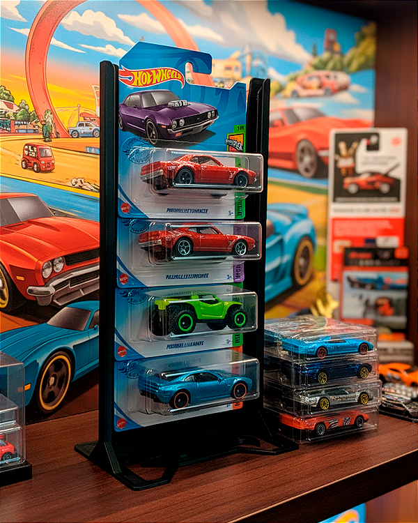 Hot Wheels Expositor - Display De Mesa Premium