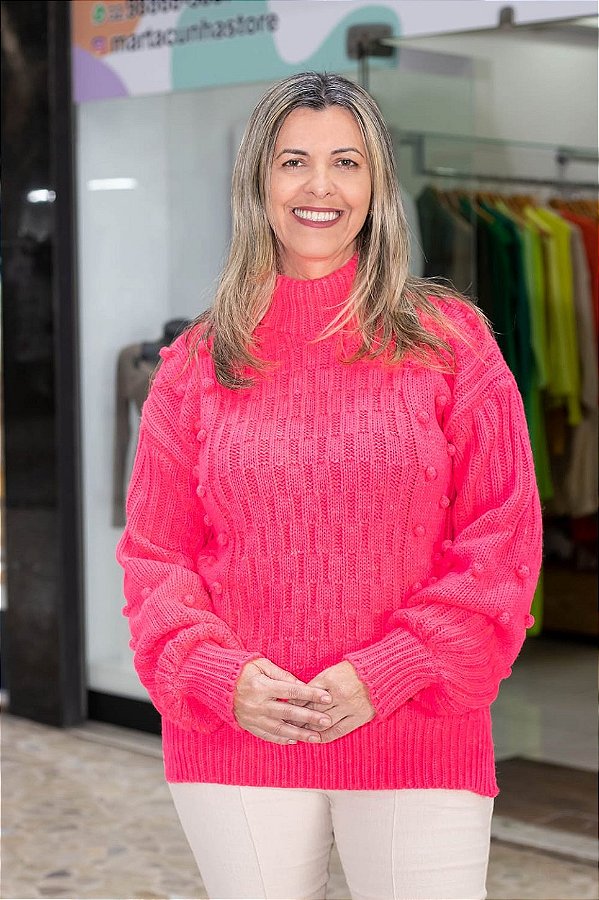 Blusão em tricot