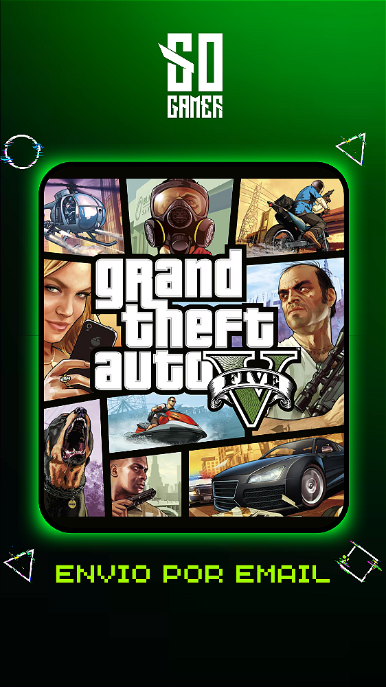 GTA V PS4 ou PS5 Mídia Digital
