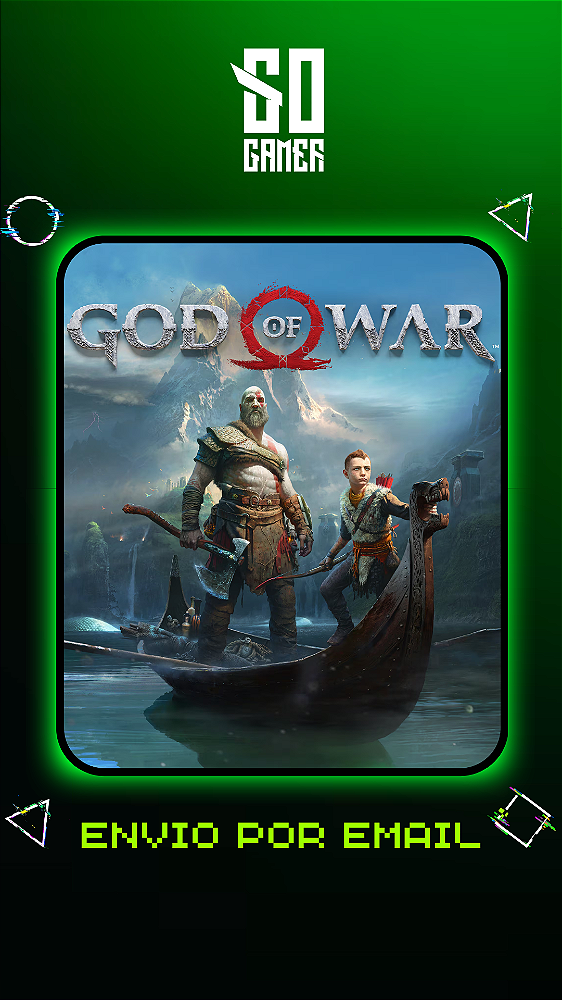 God of War (2018) PS4 ou PS5 - Mídia Digital