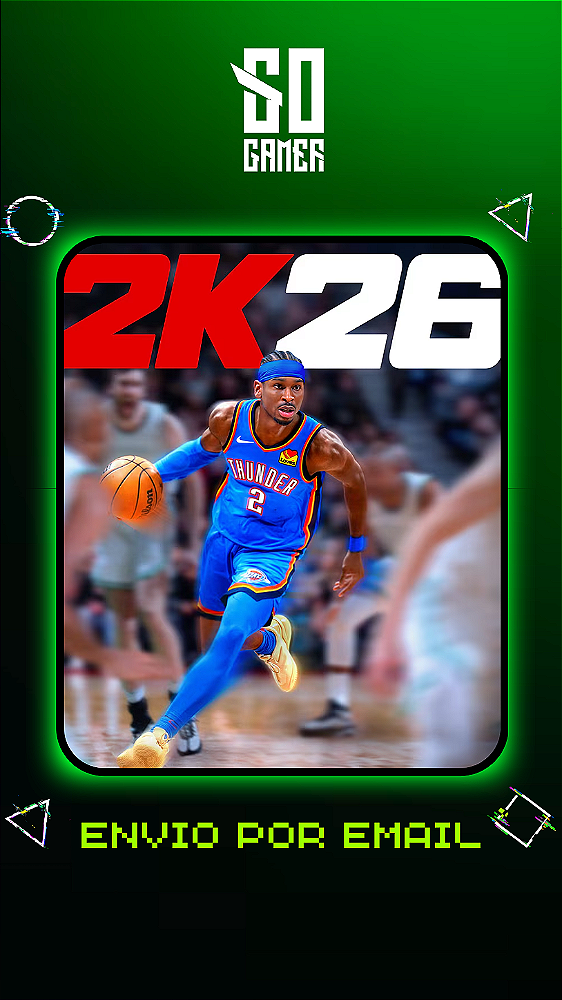 NBA 2K26 PS4 ou PS5 - Mídia Digital