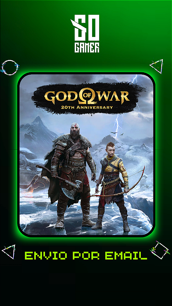 God of War Ragnarök PS4 ou PS5 - Mídia Digital